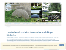 Tablet Screenshot of fleether-muehle.de
